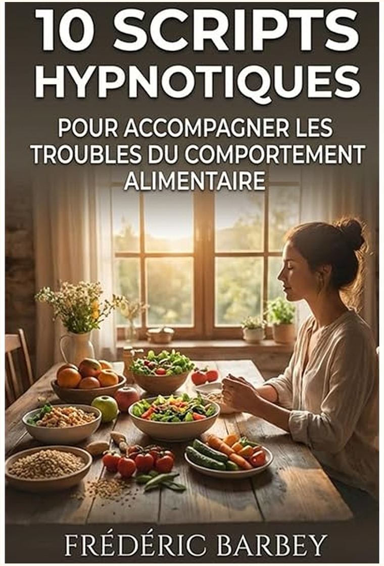 Couverture — 10 Scripts d’hypnose — troubles du comportement alimentaire