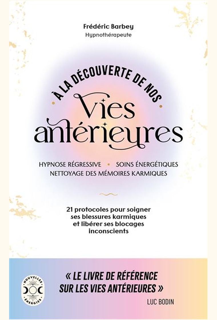 Couverture — À la découverte de nos vies antérieures